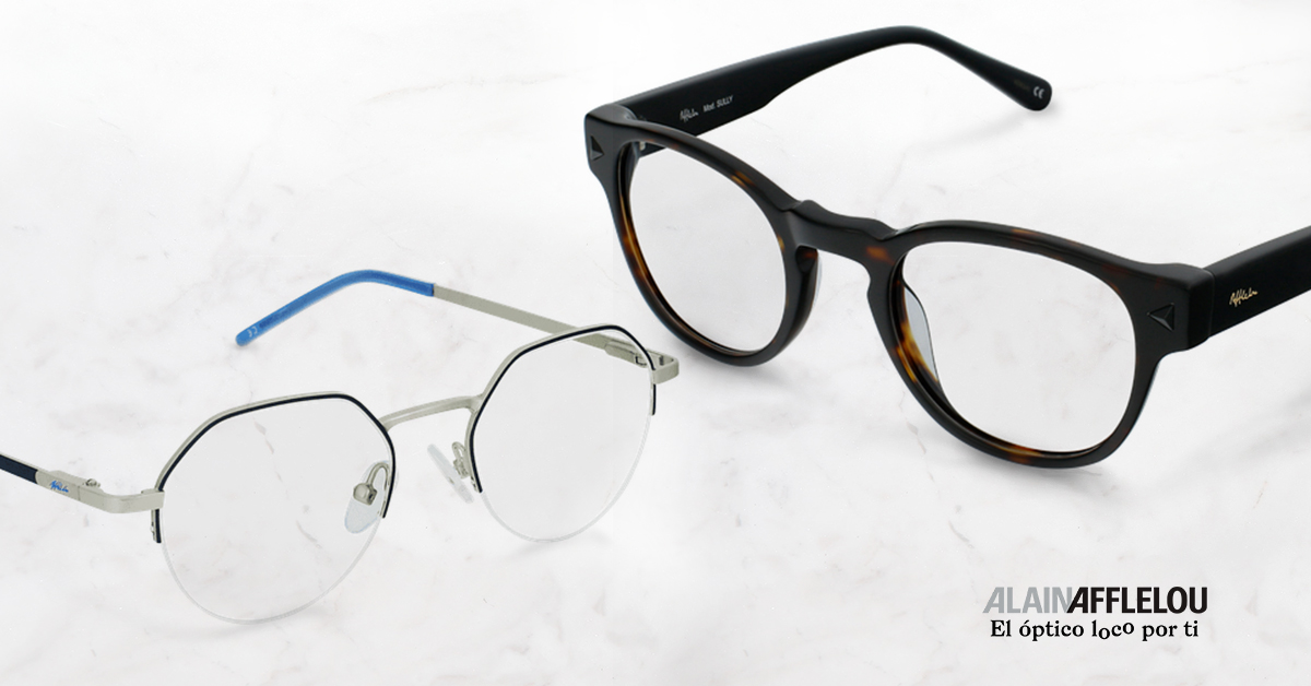Gafas de pasta o gafas de metal: ¿cuáles son ti? - ALAIN AFFLELOU