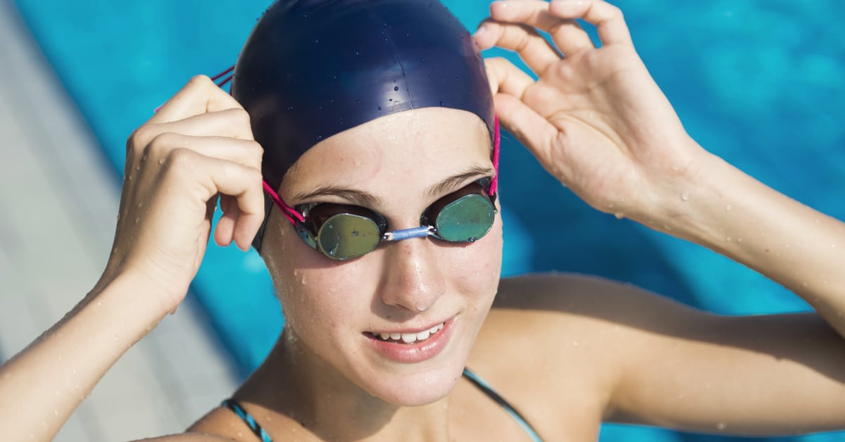 Gafas graduadas para natación