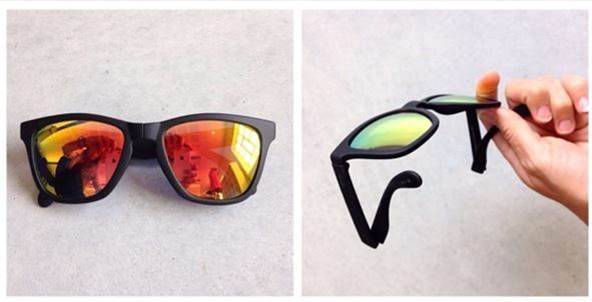 Gafas de sol plegables la comodidad asegurada
