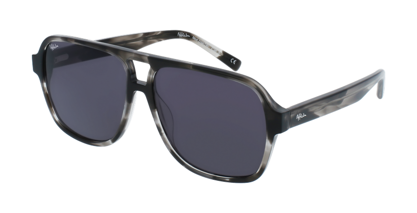 GAFAS DE SOL hombre DIMITRI degradado carey negro - vista de frente