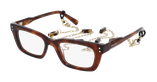 GAFAS GRADUADAS mujer CARACTÈRES CRÉATIVE carey - vista de frente
