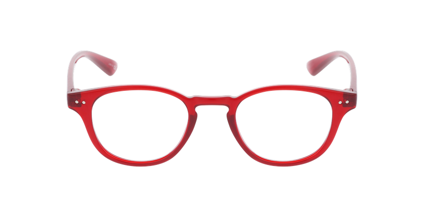 GAFAS GRADUADAS M1URD01 rojo - vista de frente