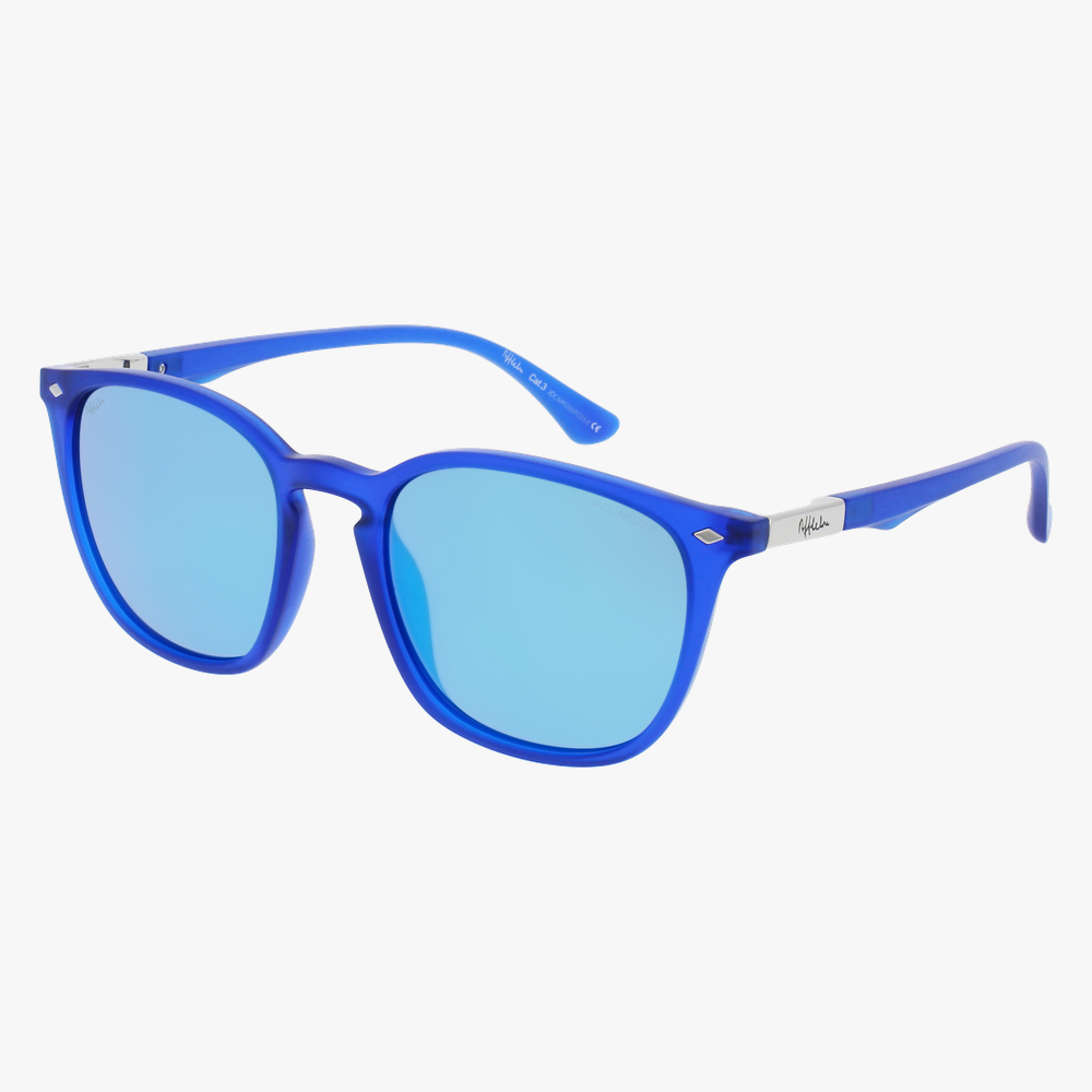 GAFAS DE SOL hombre NAT POLARIZED azul/negro - vista de frente