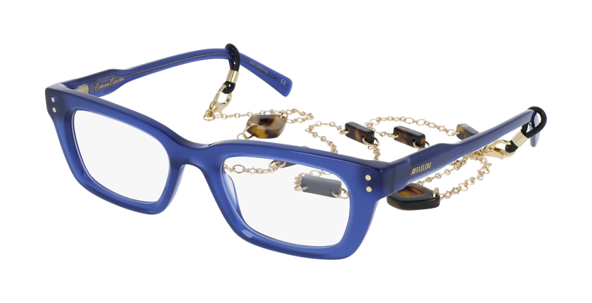 GAFAS GRADUADAS mujer CARACTÈRES CRÉATIVE azul/morado - vista de frente