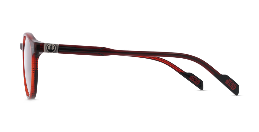 GAFAS GRADUADAS niños 5 rojo - vista de frente