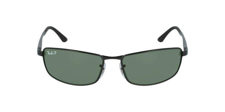 Gafas de sol hombre 0RB3498 negrovista de frente Gafas de sol hombre 0RB3498 negrovista de frente