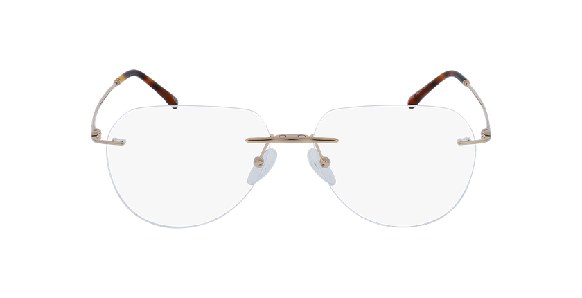 GAFAS GRADUADAS MAGIC 138 dorado/azul - vista de frente