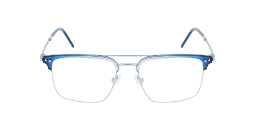 GAFAS GRADUADAS hombre MAGIC 202 azul/plateado - vista de frente
