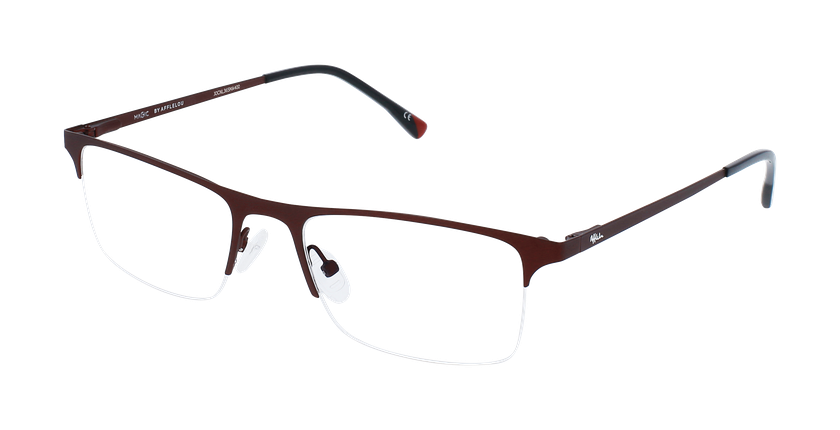 GAFAS GRADUADAS hombre MAGIC 105 rojo - vista de frente