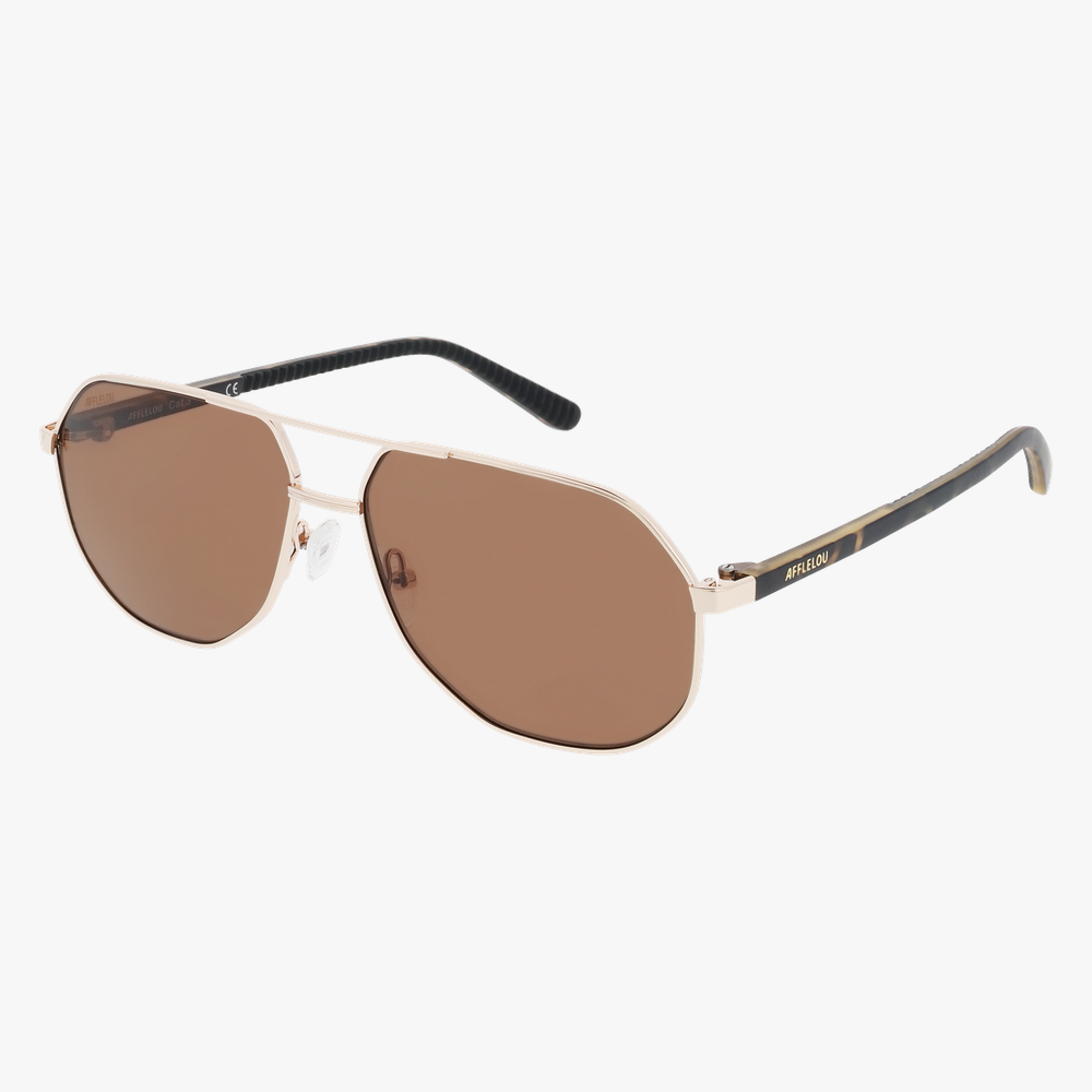 GAFAS DE SOL hombre WESTON POLARIZED carey - vista de frente