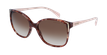 GAFAS DE SOL mujer 0PR 01OS marrón/rosa - vue de 3/4