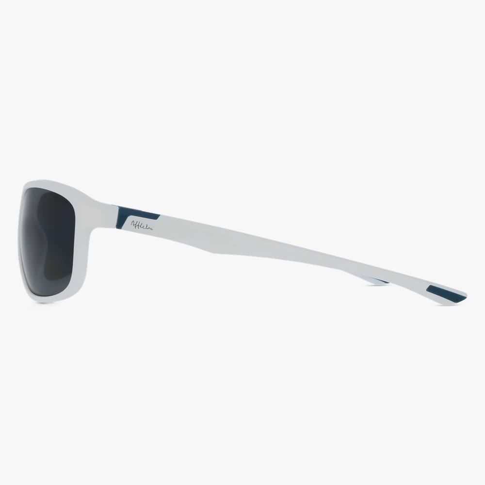 GAFAS DE SOL MITCH POLARIZED blanco/verde - vista de frente