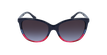 Gafas de sol mujer 0EA4110 negro/azul - vista de frente