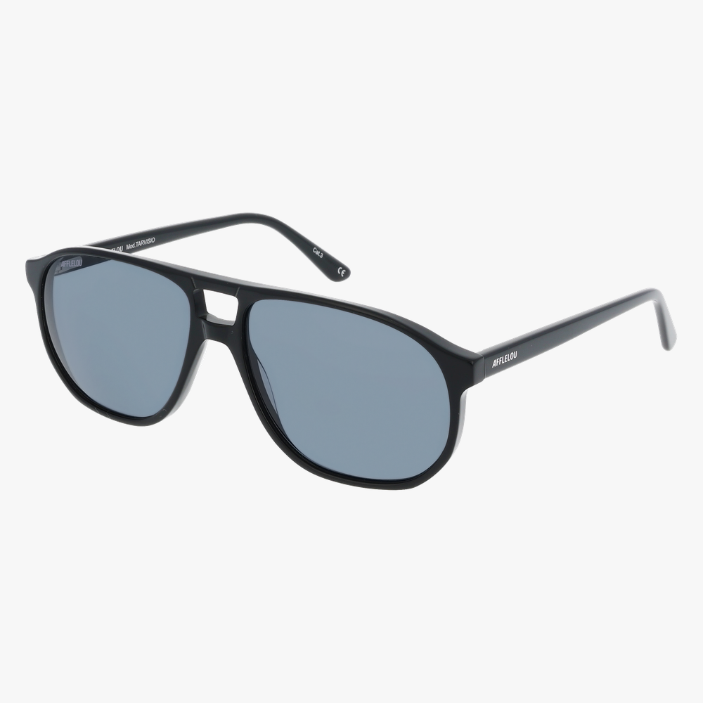 GAFAS DE SOL hombre TARVISIO negro - vista de frente