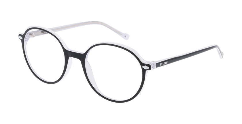 GAFAS GRADUADAS mujer MAGIC278 negro/blanco - vista de frente