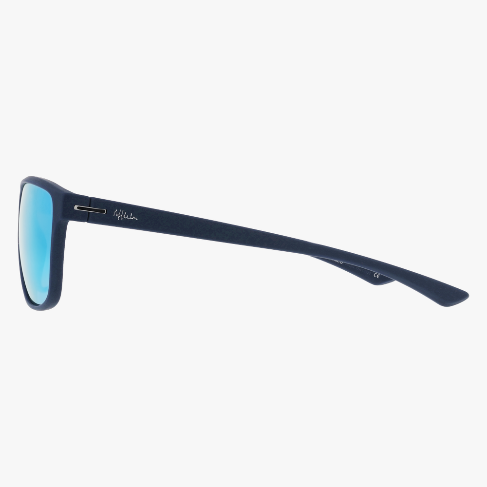 GAFAS DE SOL hombre BORJA azul/azul oscuro mate - vista de frente
