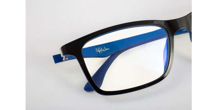 Gafas graduadas hombre MAGIC 32 BLUE BLOCK negro/azul