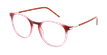 GAFAS GRADUADAS mujer MAGIC 86 rosa - vue de 3/4