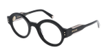 GAFAS GRADUADAS mujer DIPLOMATE negro/dorado - vista de frente