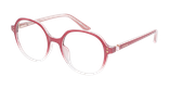 GAFAS GRADUADAS mujer MAGIC322 rojo/rojo degradado - vista de frente