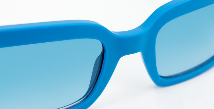 GAFAS DE SOL mujer DANIELA azul/azul oscuro mate