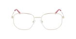 GAFAS GRADUADAS mujer RZERO35 dorado - vista de frente