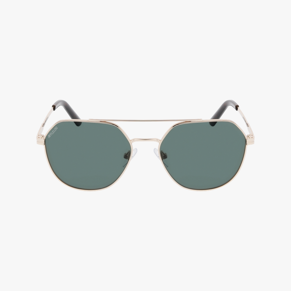 GAFAS DE SOL hombre EASTON POLARIZED dorado - vista de frente