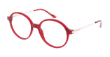 GAFAS GRADUADAS mujer EMILY rojo - vista de frente
