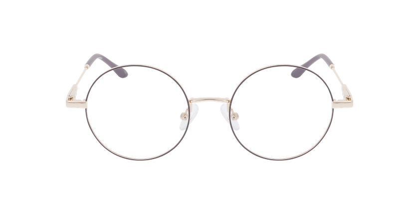 GAFAS GRADUADAS mujer ADRIANA morado/dorado - vista de frente