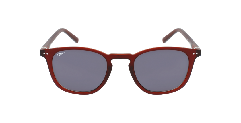 GAFAS GRADUADAS FORTY solar color Burdeos rojo/rojo - vista de frente