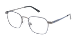 GAFAS GRADUADAS hombre FEDERICO azul/plateado - vista de frente