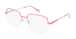 GAFAS GRADUADAS mujer MALORY rosa/dorado - vista de frente