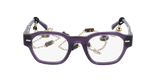 GAFAS GRADUADAS mujer CARACTÈRES AUTHENTIQUE morado - vista de frente