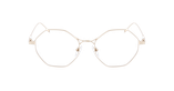 GAFAS GRADUADAS mujer MAGIC232 dorado - vista de frente