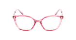 GAFAS GRADUADAS mujer MAGIC255 rosa/dorado - vista de frente