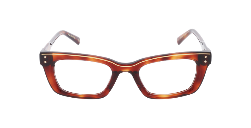 GAFAS GRADUADAS mujer CARACTÈRES FIL D'OR CRÉATIVE carey - vista de frente