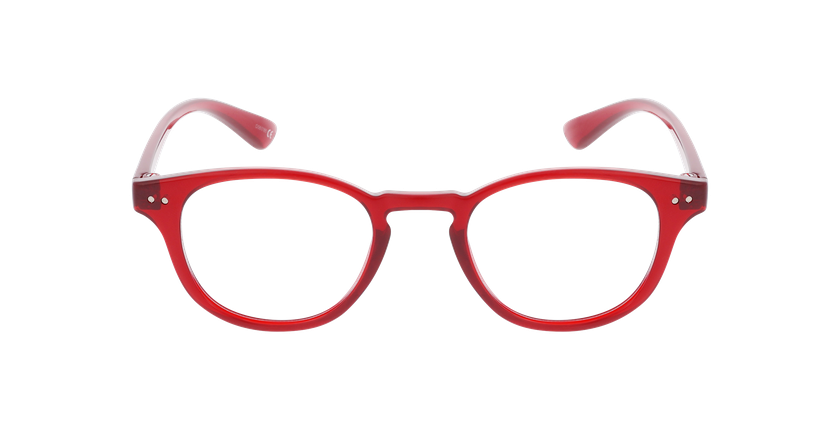 GAFAS GRADUADAS M1URD01 rojo - vista de frente