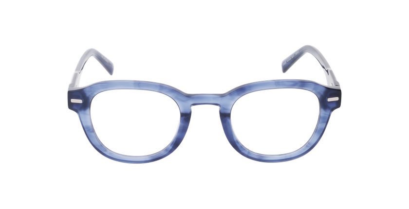 GAFAS GRADUADAS hombre CARACTÈRES OPTIMISTE azul/azul cristal - vista de frente
