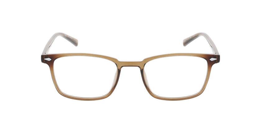 GAFAS GRADUADAS hombre HARRIS marrón - vista de frente