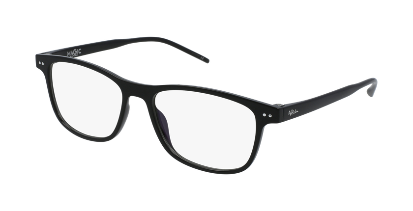 GAFAS GRADUADAS hombre MAGIC 46 negro - vue de 3/4