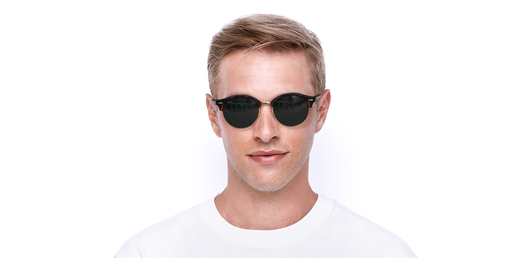 GAFAS DE SOL CLUBROUND carey/rojo