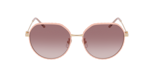 GAFAS DE SOL mujer SFU627 rosa/dorado vista de frente