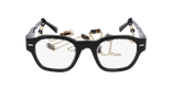 GAFAS GRADUADAS mujer AUTHENTIQUE negro - vista de frente