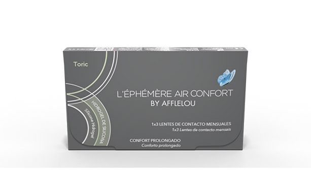 Lentillas L'EPHEMERE AIR CONFORT TORIC MENSUALES  - 3L - vista de frente