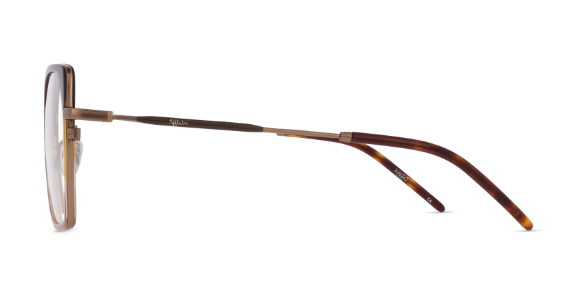 GAFAS GRADUADAS mujer MAGIC222 marrón/dorado - vista de frente