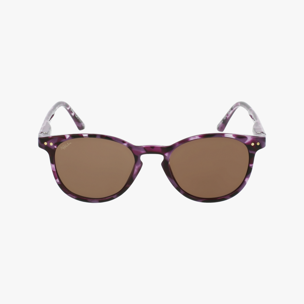 GAFAS DE SOL niños FELIZ carey/morado - vista de frente