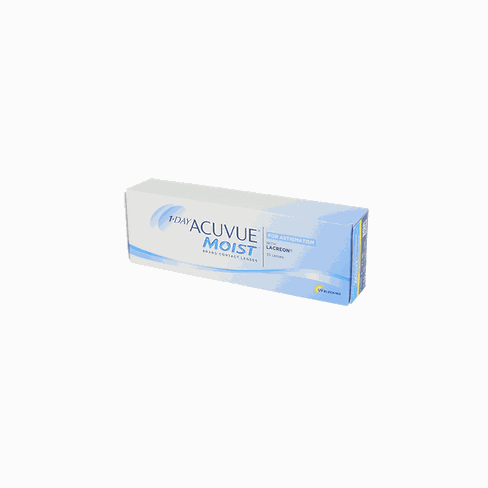 Lentillas 1 DAY ACUVUE® MOIST ASTIGMATISMO 30L vista de frente