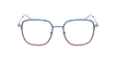 GAFAS GRADUADAS mujer MAGIC 186 azul/rosa - vista de frente