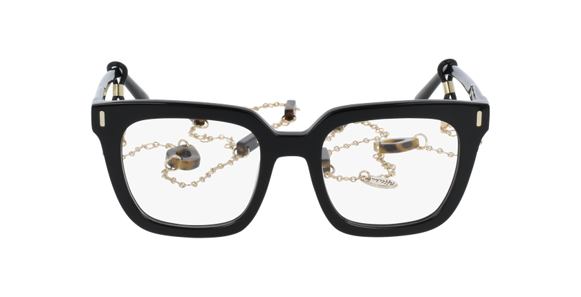 GAFAS GRADUADAS mujer REVEUSE negro - vista de frente
