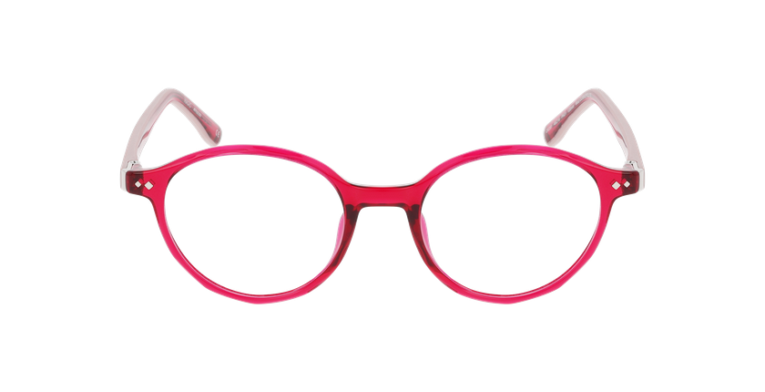 GAFAS GRADUADAS mujer COSMOPOLITE rosa - vista de frente